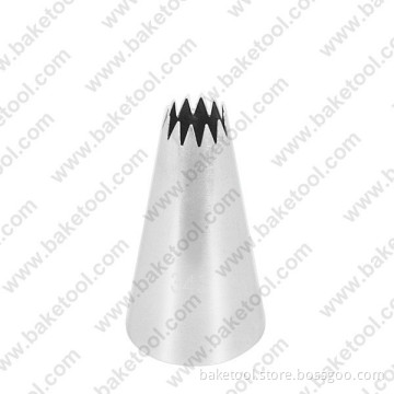 Stainless steel304 Cake decorating open star nozzle #863